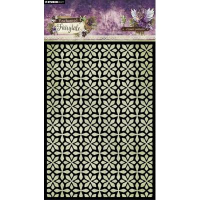 StudioLight Enchanted Fairytale Stencil - Floral Pattern
